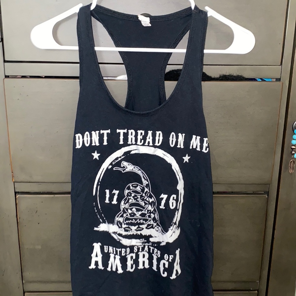 Razor back tank top